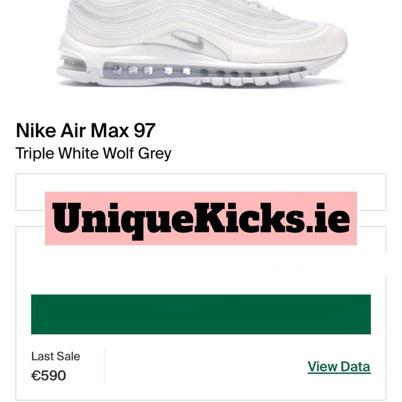 Nike Air Max 97 Next Nature All White Cream