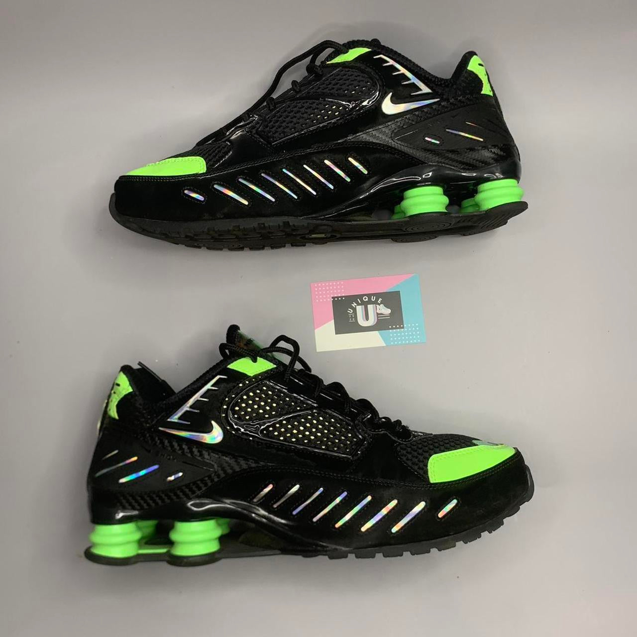 Nike Shox Engima Black Lime Blast