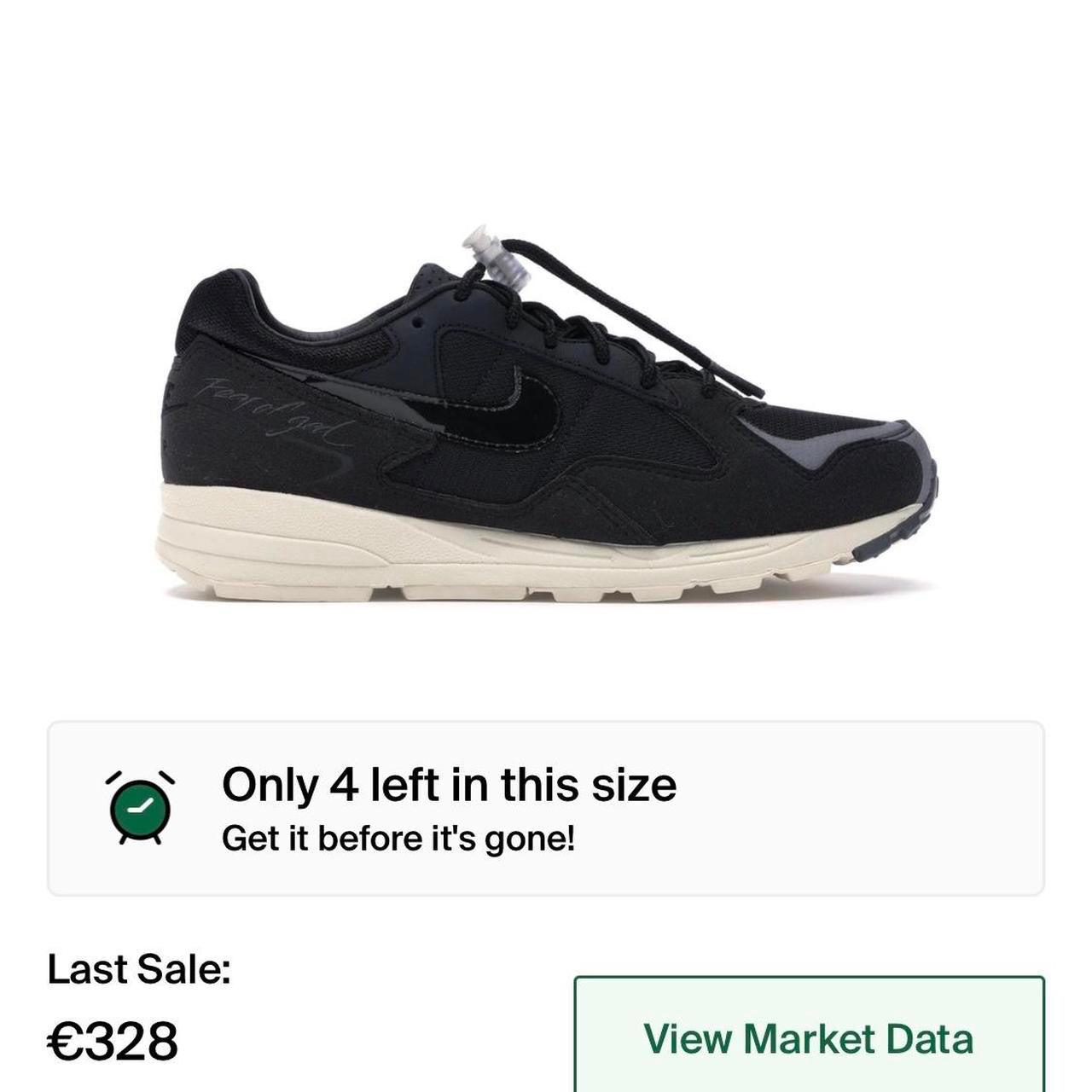 Nike Air Skylon 2 x Fear Of God Black Grey Cream