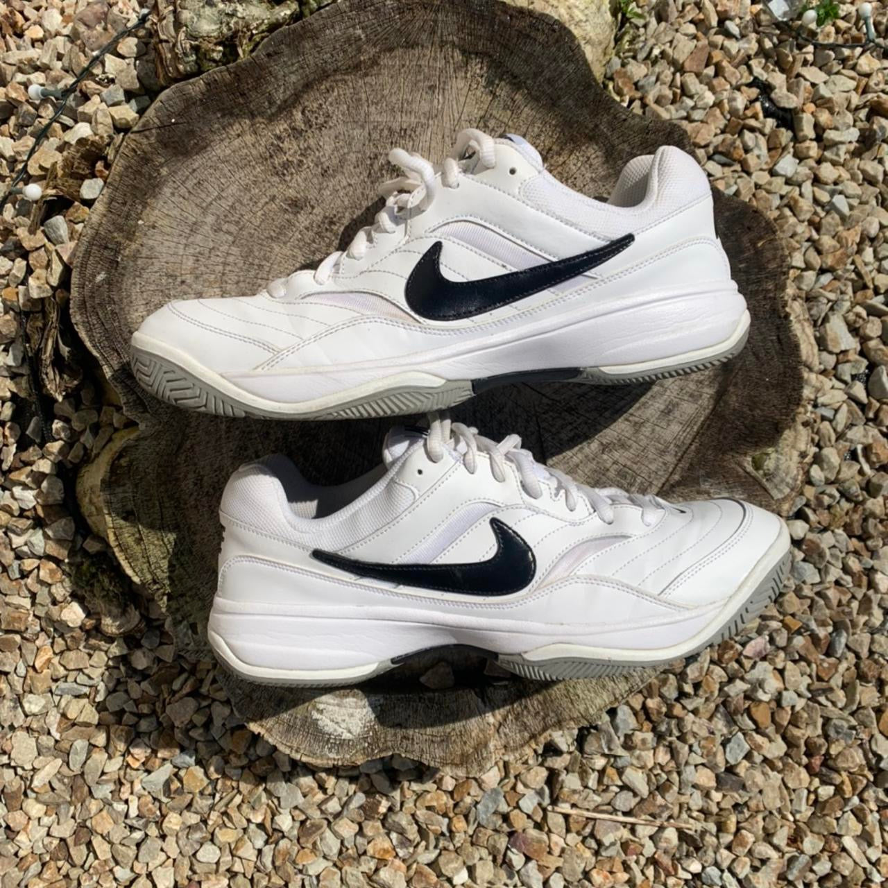Nike White Leather Court Retro Style “Dad Shoes”