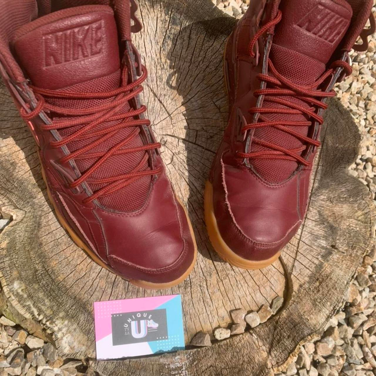 Nike Air Trainer 1 Mid Winter Dark Team Red Dusty Peach