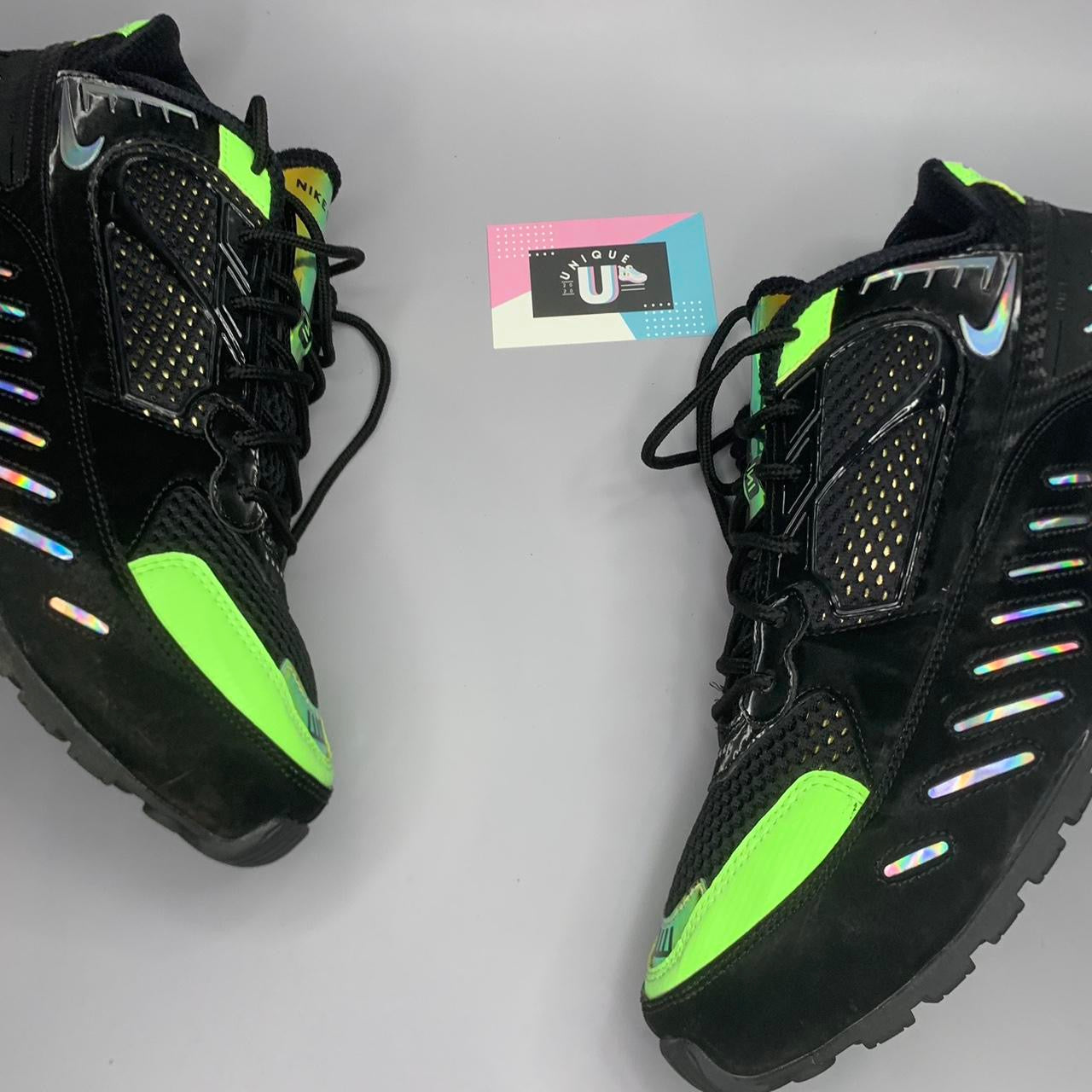 Nike Shox Engima Black Lime Blast