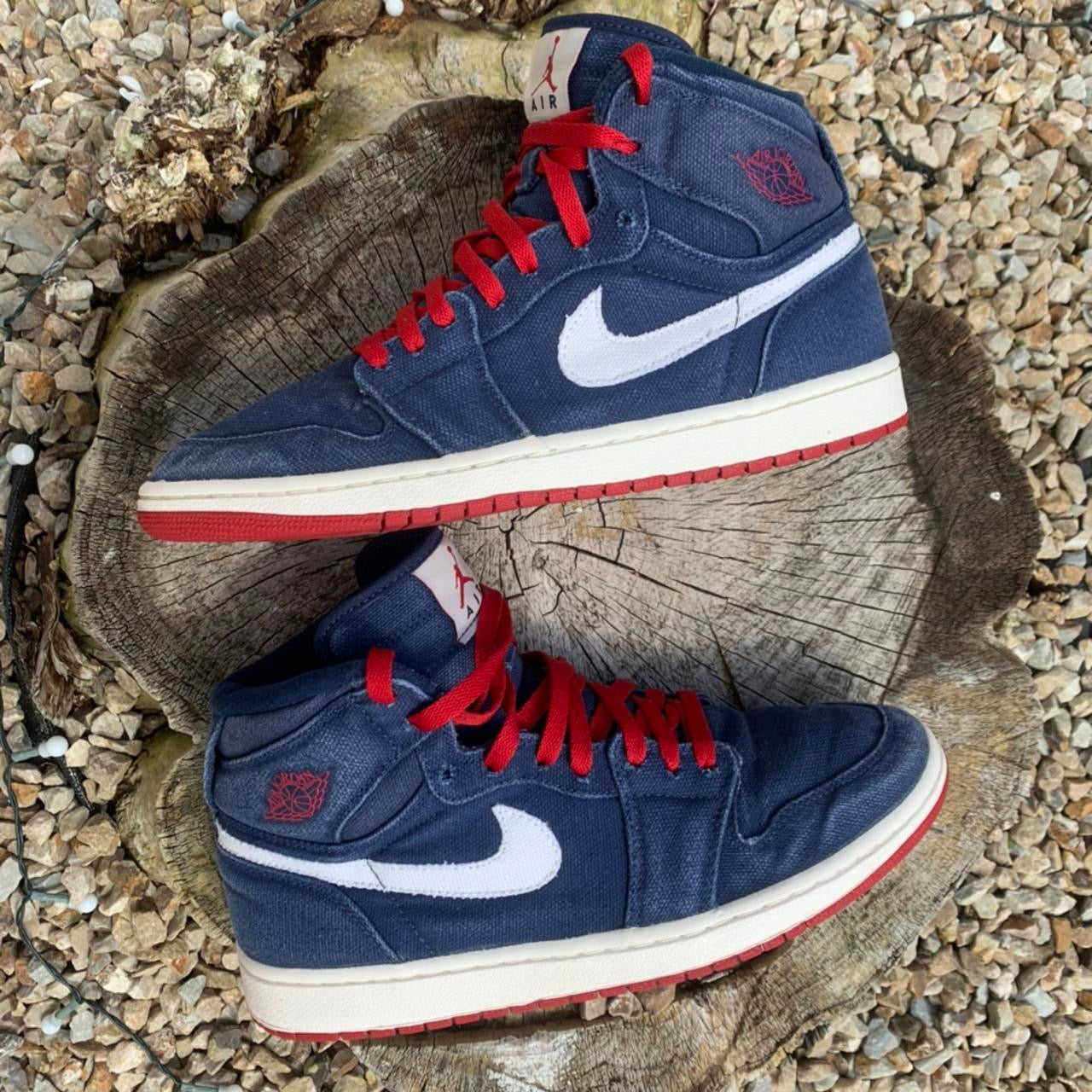 Nike Air Jordan 1 High Premium Jaded Navy Denim
