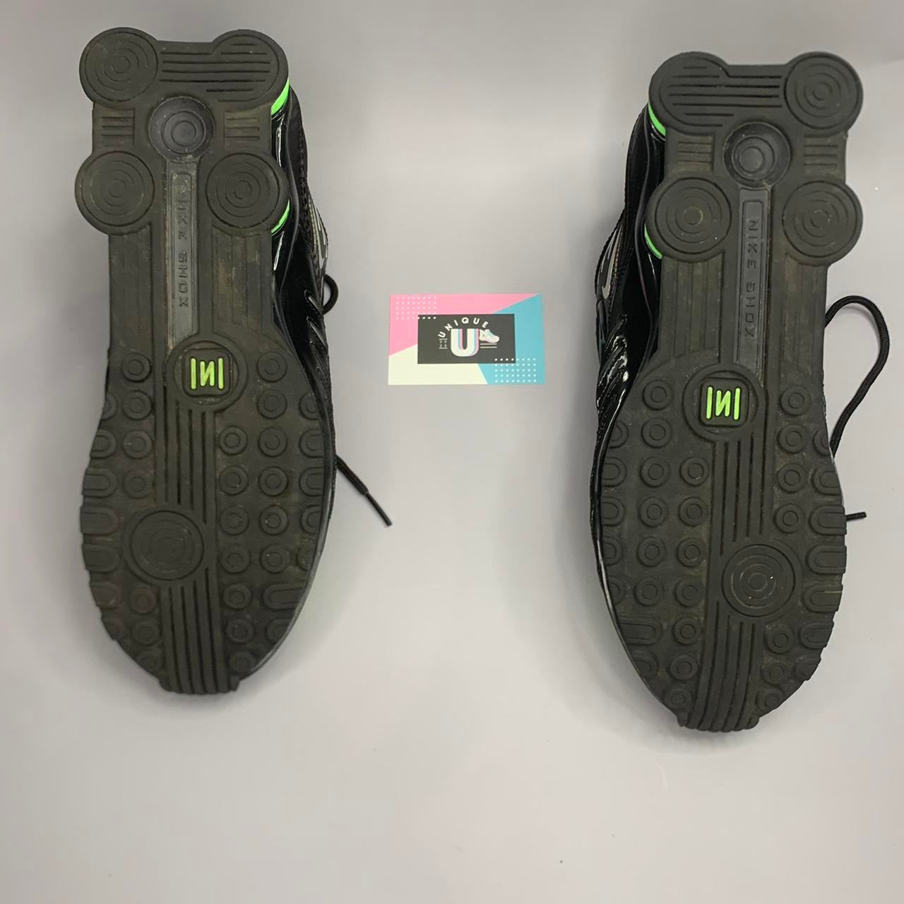 Nike Shox Engima Black Lime Blast