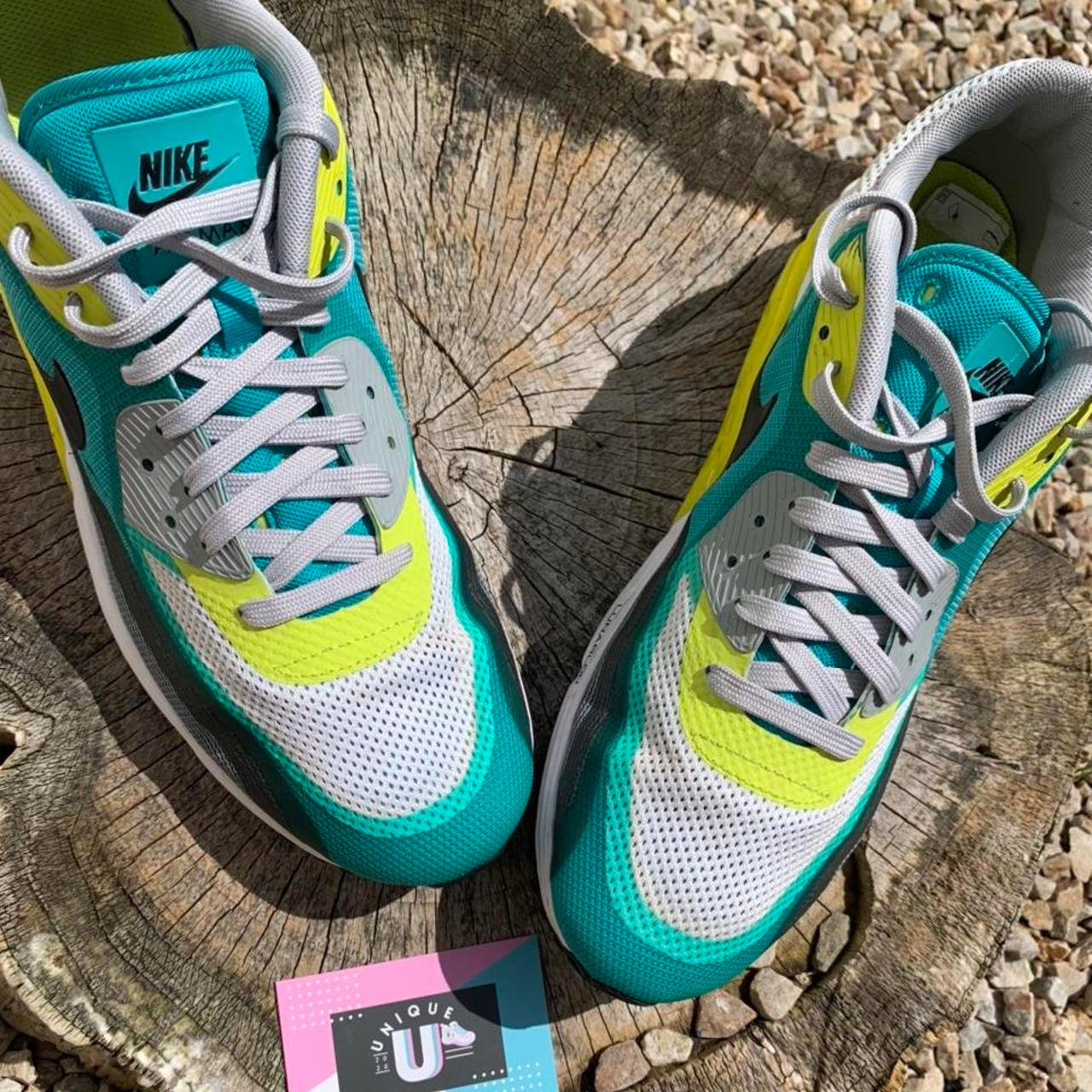 Nike Air Max 90 x Nike Lunarlon Premium Style Neon White
