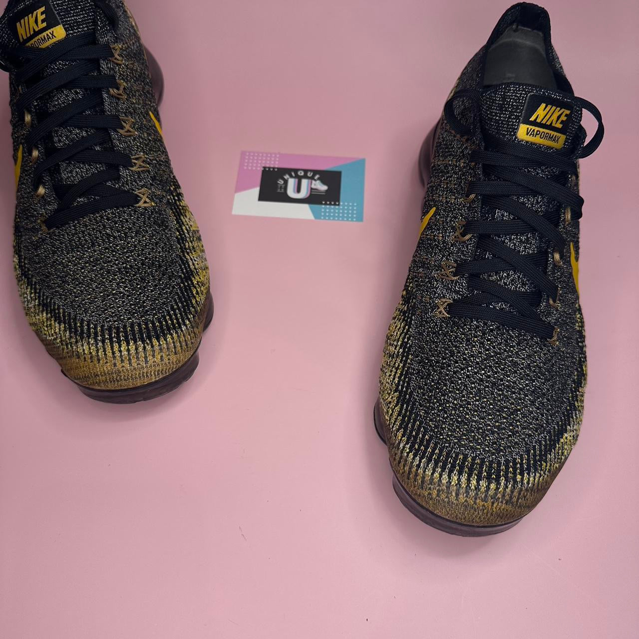 Nike Air VaporMax Flyknit Black Gold