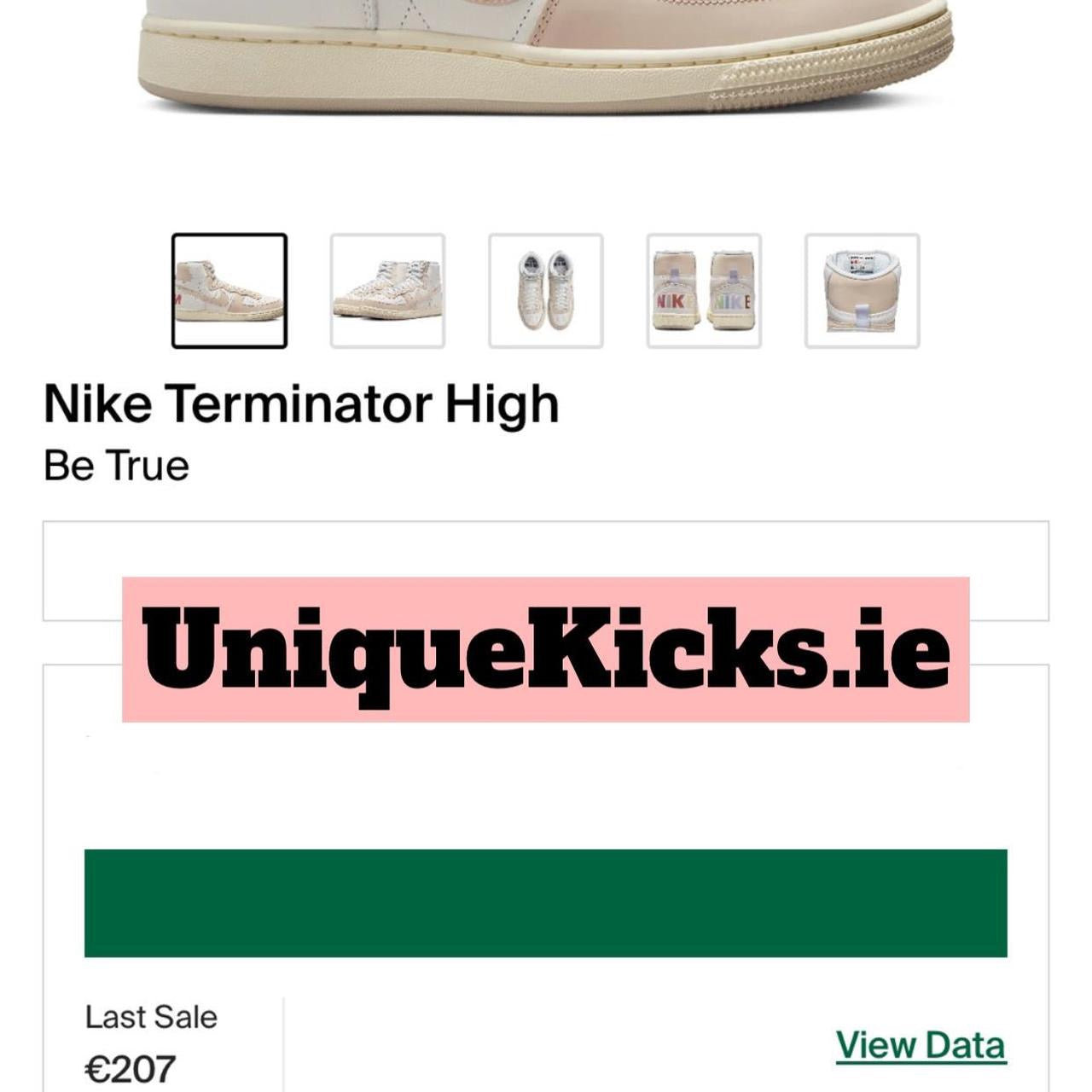 Nike Terminator High Be True - Vintage Style