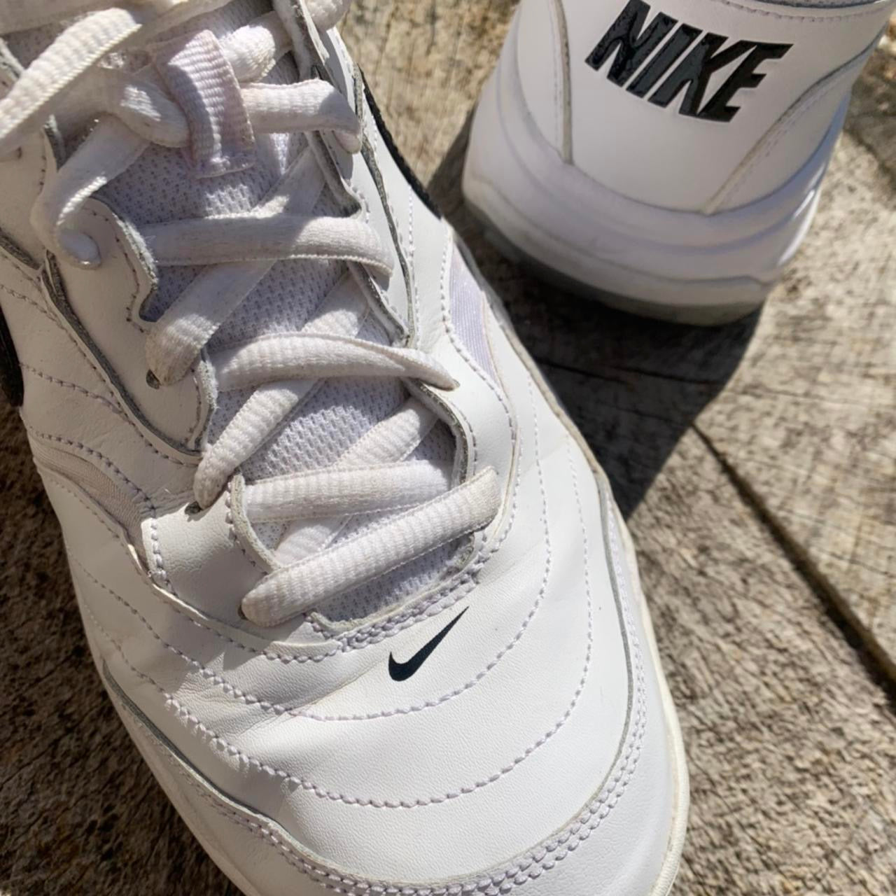 Nike White Leather Court Retro Style “Dad Shoes”