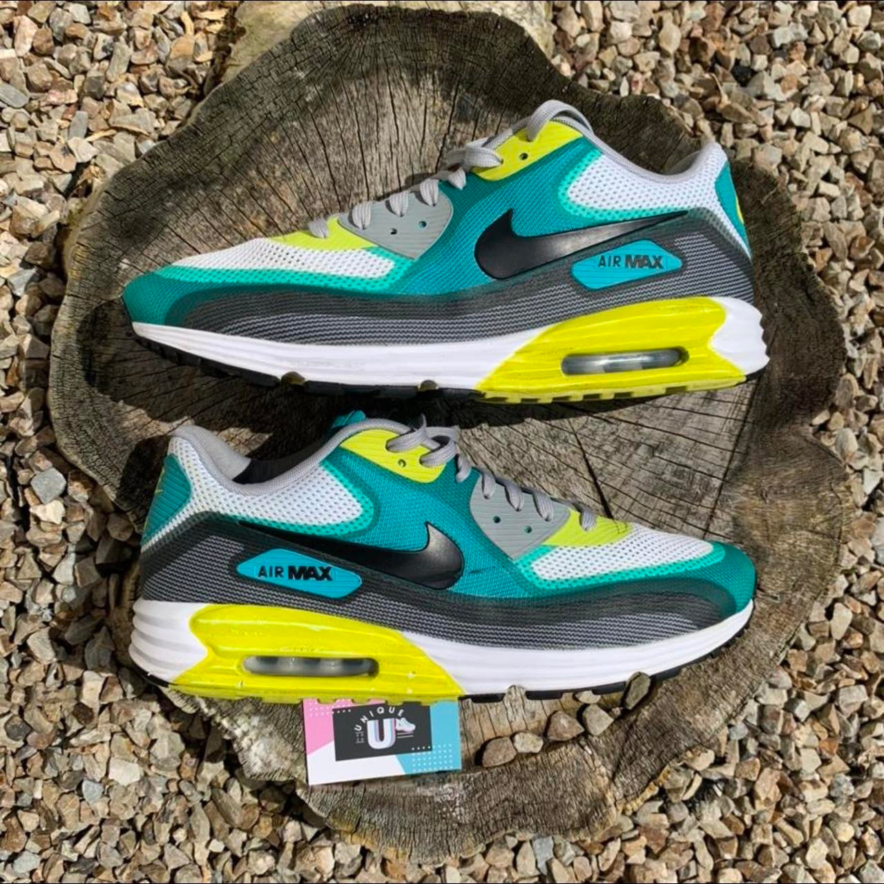 Nike Air Max 90 x Nike Lunarlon Premium Style Neon White