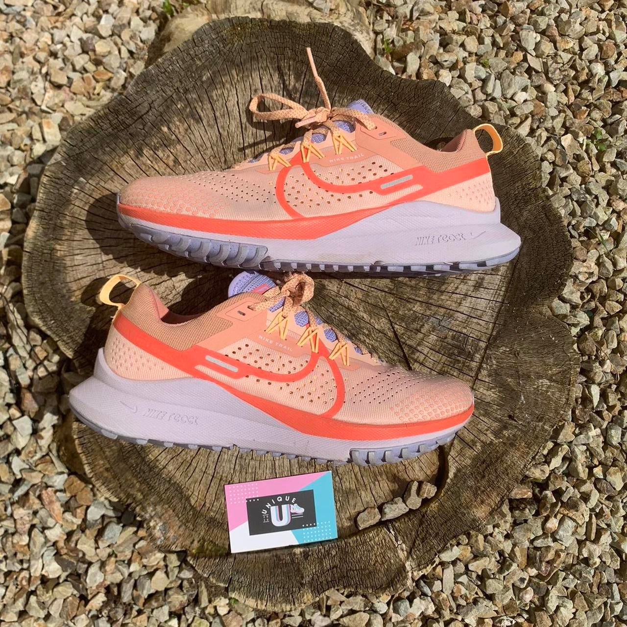 Nike Pegasus Trail 4 Zoom Running Cotton Candy Pink Peach Purple