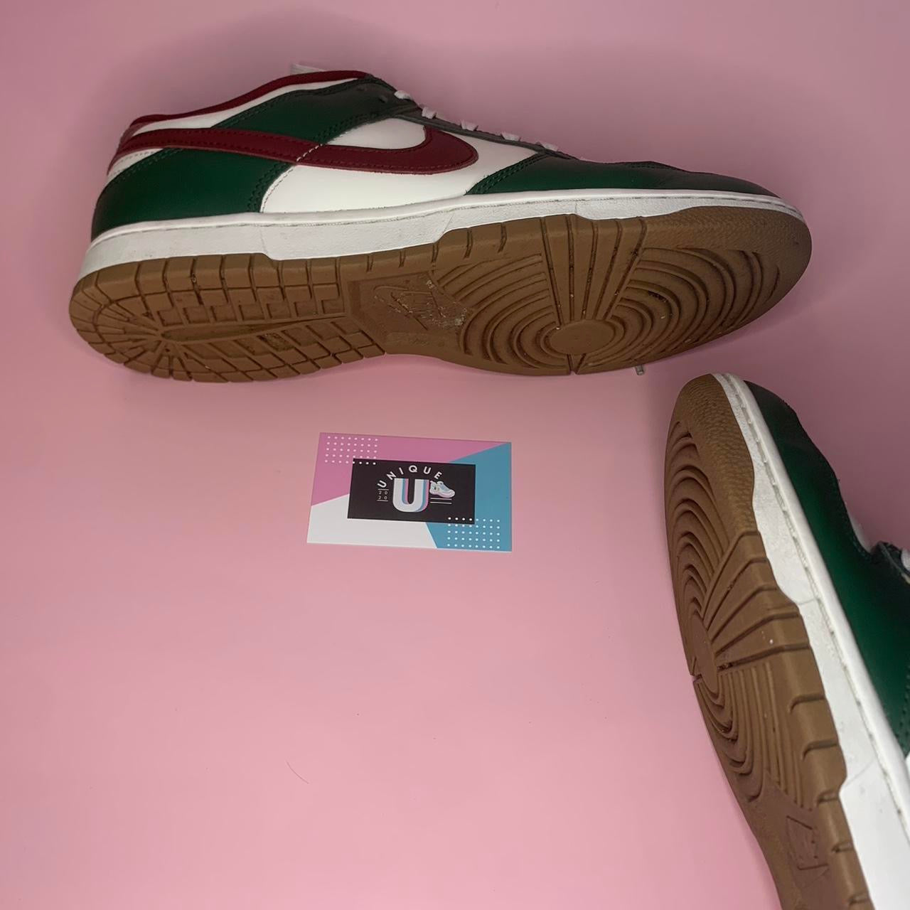 Nike Dunk Low George Green Maroon White Gum