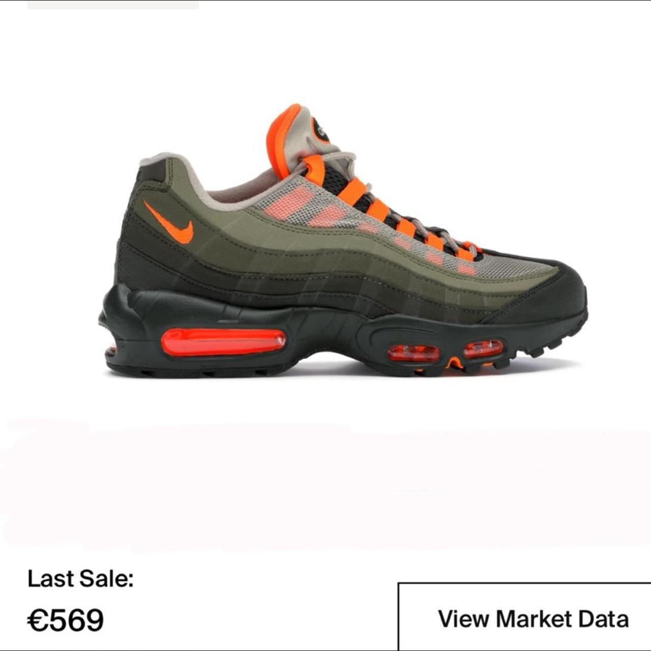 Nike Air Max 95 - Neutral Olive Total Orange Special Edition Premium Suede