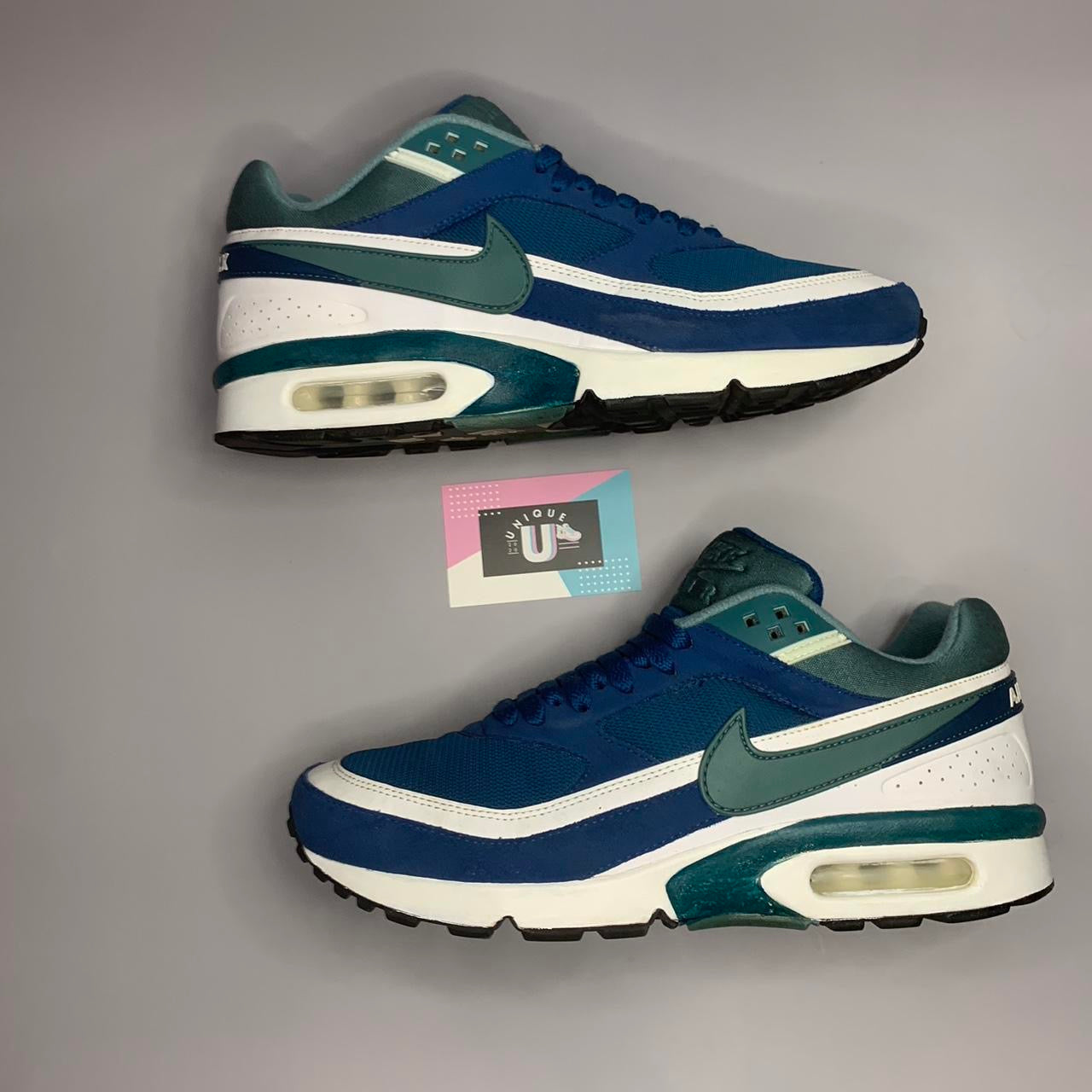 Nike Air Max BW Marina Blue Teal Green Premium Retro Style