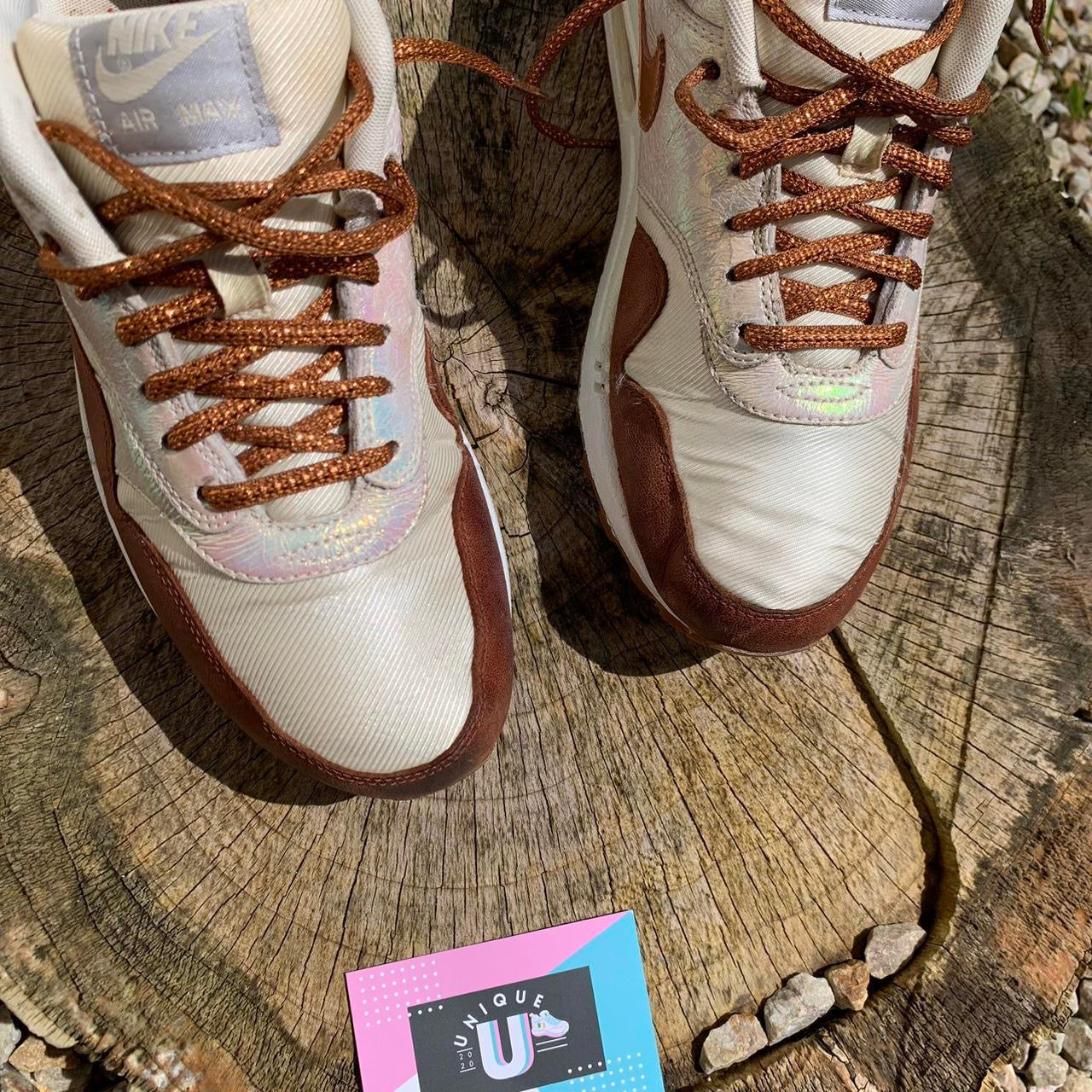 Nike Air Max 1 Premium Maroon Tropical Blast Bronze White
