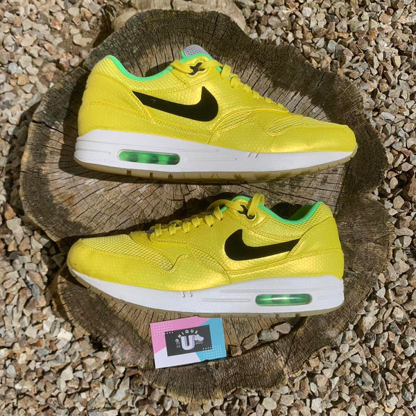 Nike Air Max 1 FB Neo Lime Premium Yellow