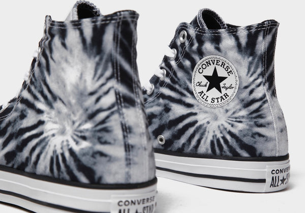 Converse Tie Dye - Black - White