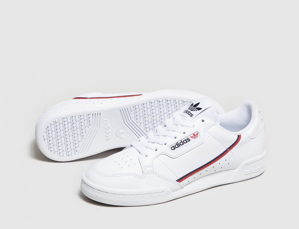 Adidas Continental 80 White Leather Women's