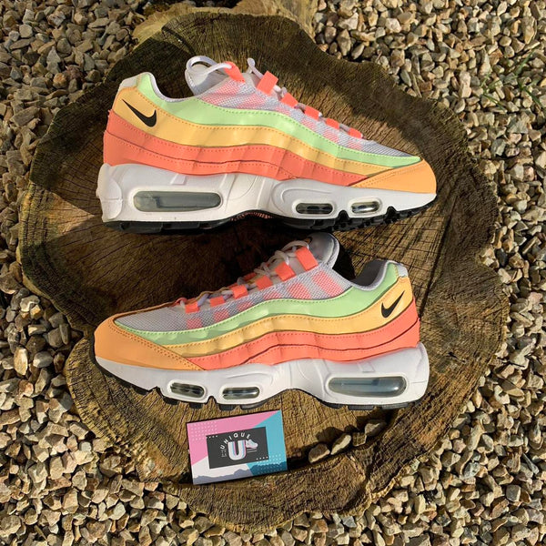Nike Air Max 95 Premium - Vintage Style Melon Peach Pink Orange