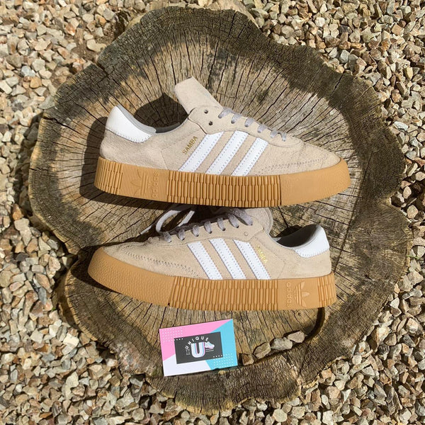 Adidas Originals Samba Rose Cream Suede Gum Special Edition