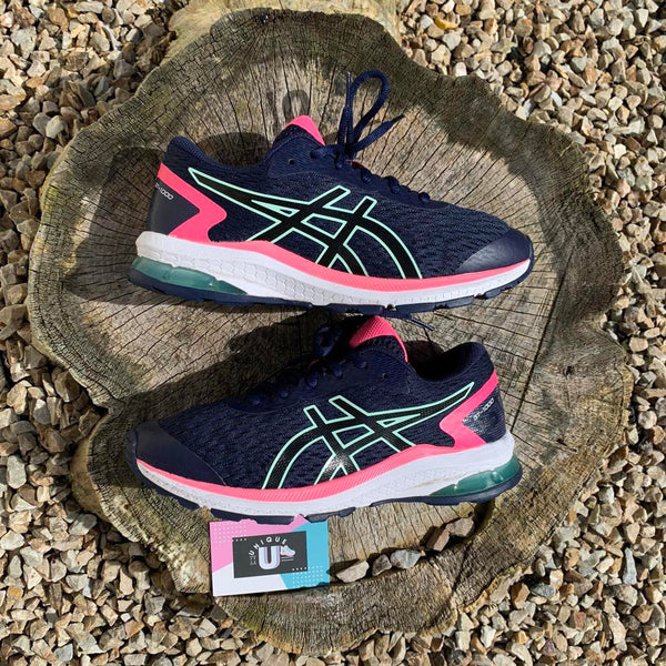 Asics GEL GT-1000 Navy Mesh Pink Neon