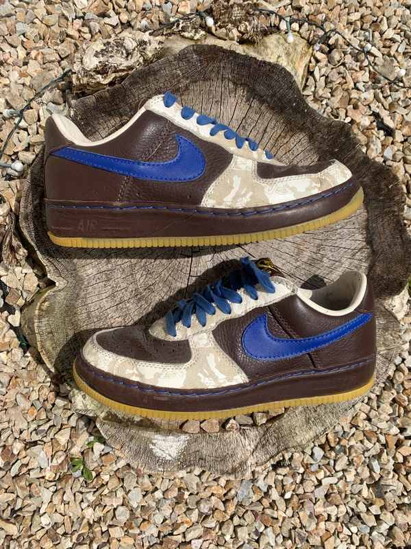 Nike Air Force 1 Low - Brown Leather Vintage