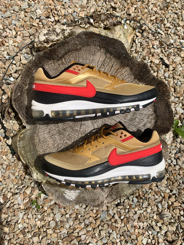 Nike Air Max BW Gold 97 Black White OG