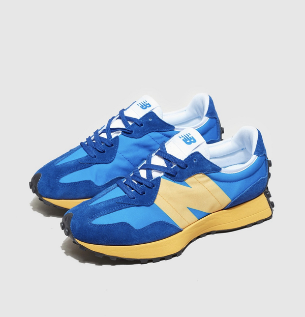 New Balance 327 Blue Navy Yellow