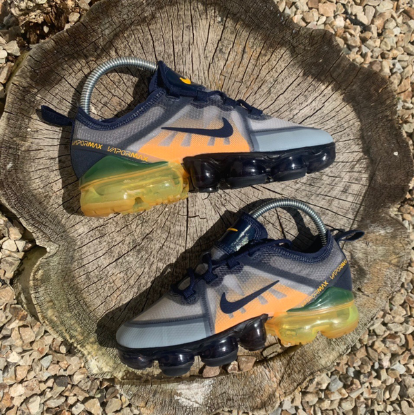 Nike Air Vapormax Two Tone Navy Yellow