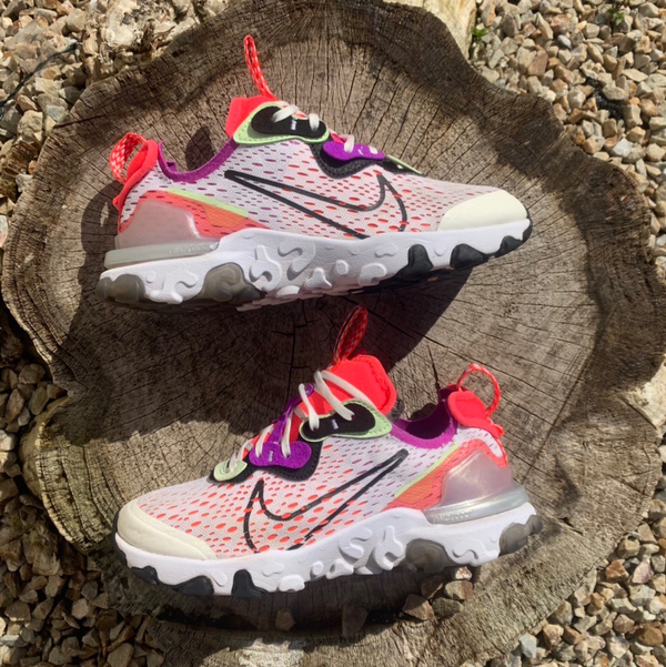 Nike React Vision - Rare Style Mesh White Black Multi