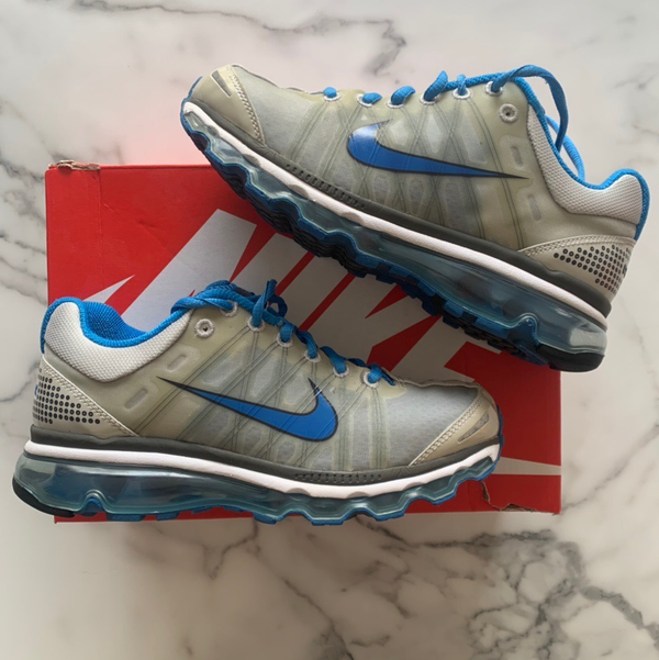 Nike Air Max + Vintage Grey Blue 360