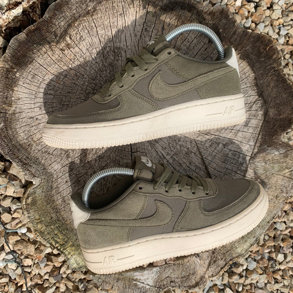 Nike Air Force 1 Low Olive Suede