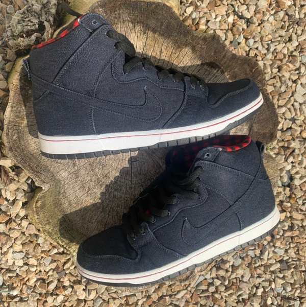 Nike Dunk High Lumberjack Navy Denim