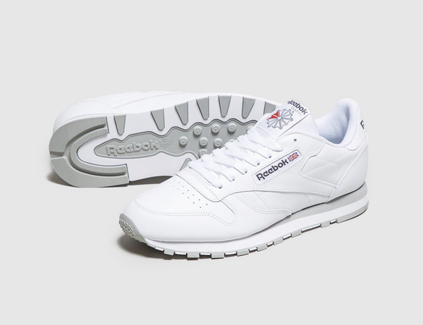 Reebok Classic Leather White Grey