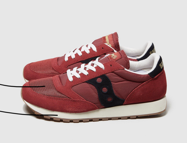 Saucony Jazz OG Burgundy Suede Black Gum