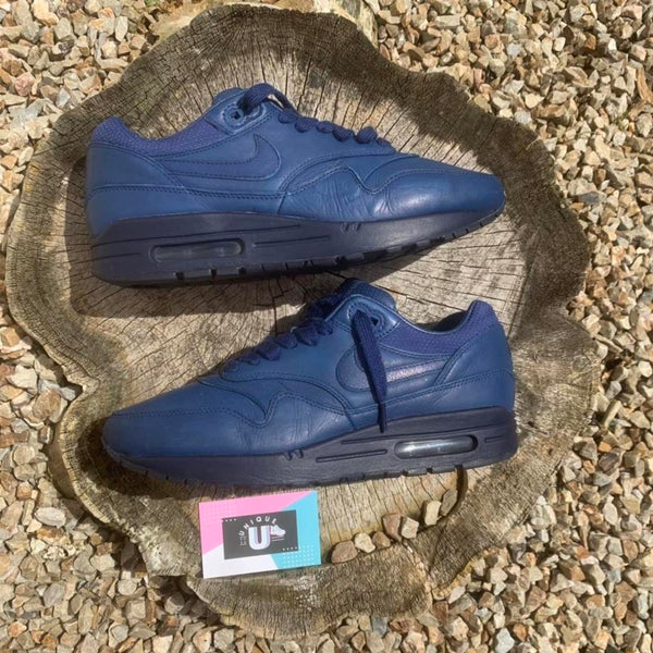 Nike Air Max 1 Retro Leather Navy Blue