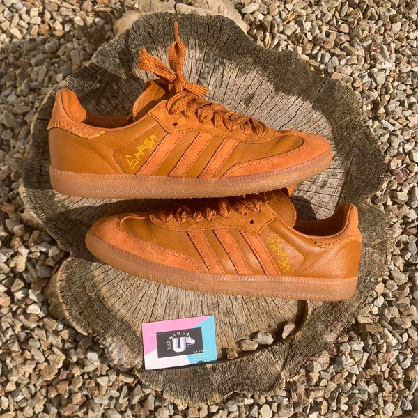 Adidas Originals Samba Johah Hill Premium Orange leather