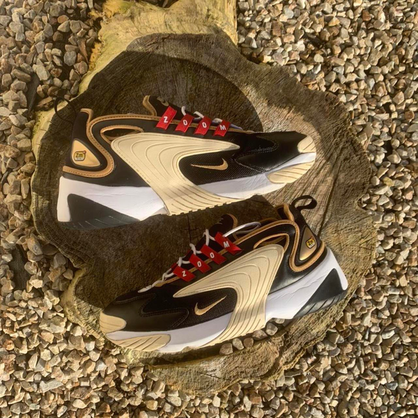 Nike Zoom 2k Gold & Black Women's