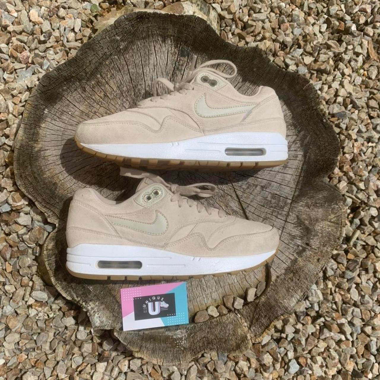 Nike Air Max 1 - Premium Oatmeal - Cream Suede