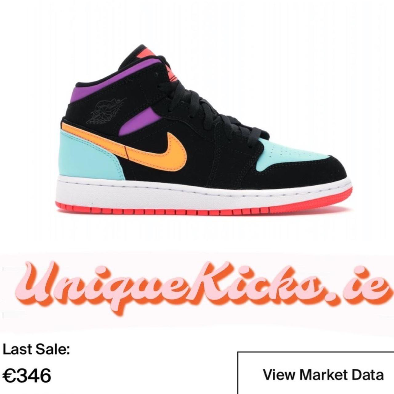 Jordan 1 Mid Special Edition Multi Colour Reflective