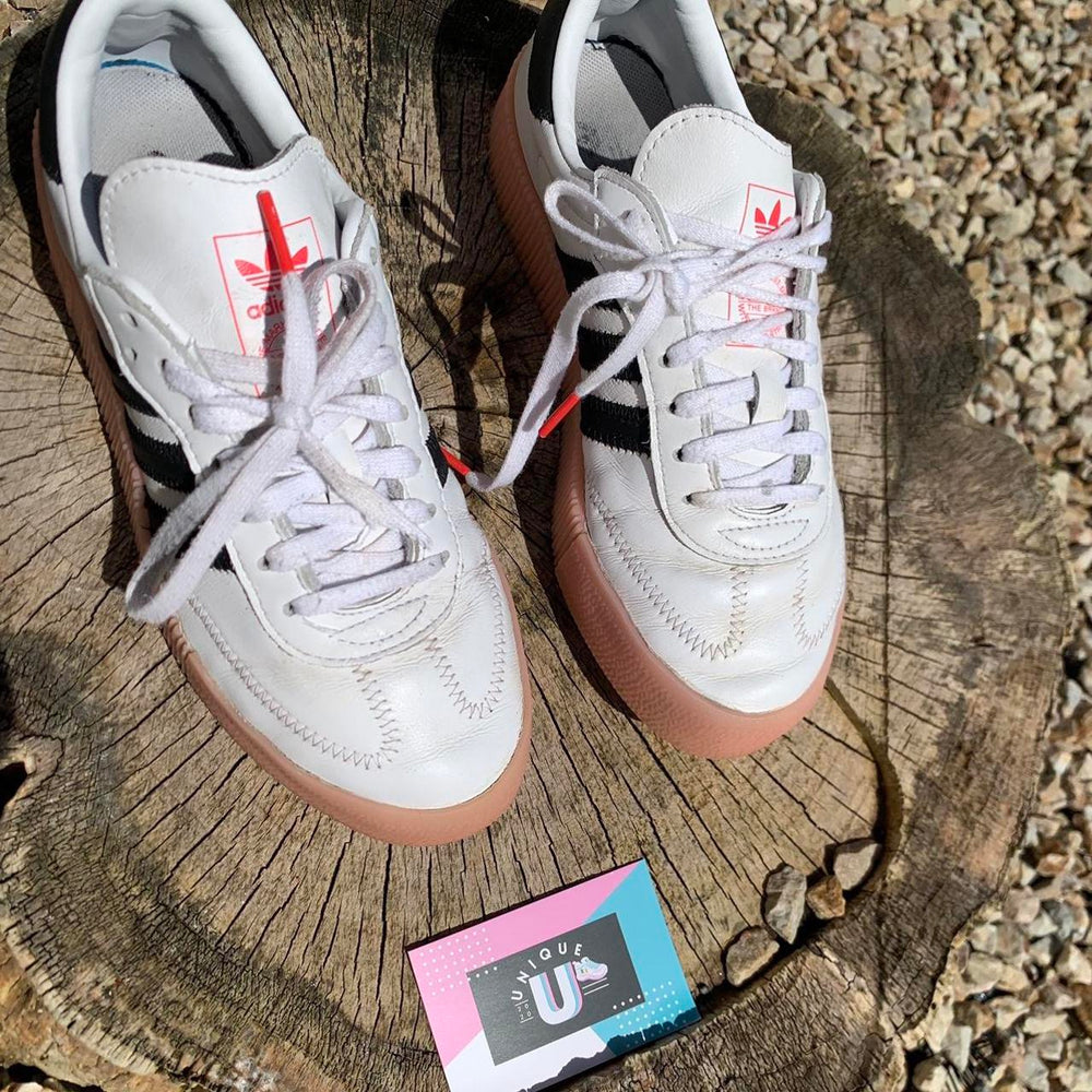 Adidas Originals Samba Rose White Leather Special Edition Sambarose
