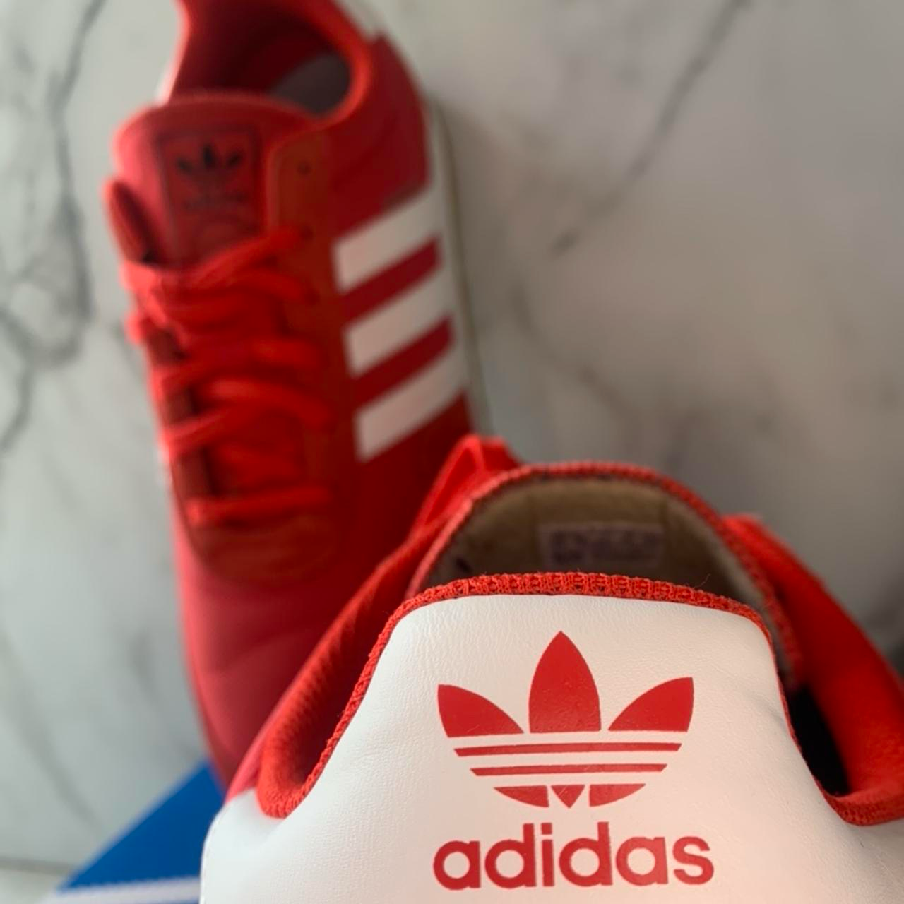 Adidas Originals Haven Retro Red Suede White