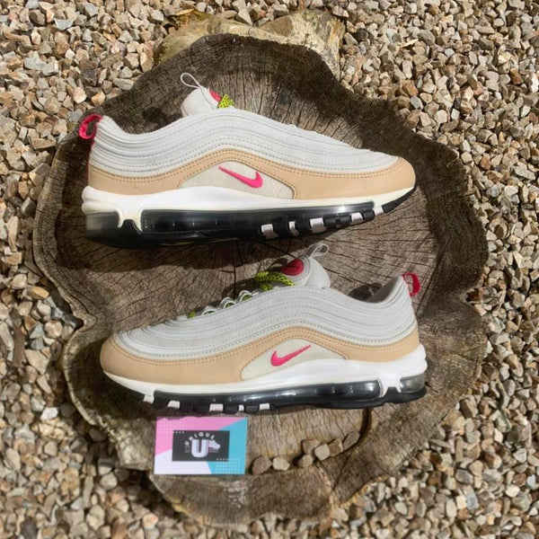 Nike Air Max 97 Premium - Light Bone Deadly Pink