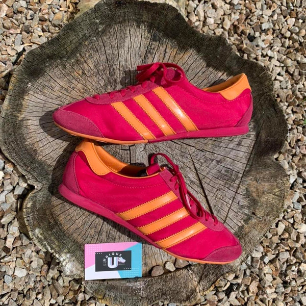 Adidas Originals Retro Vintage Hyper Pink Suede Peach