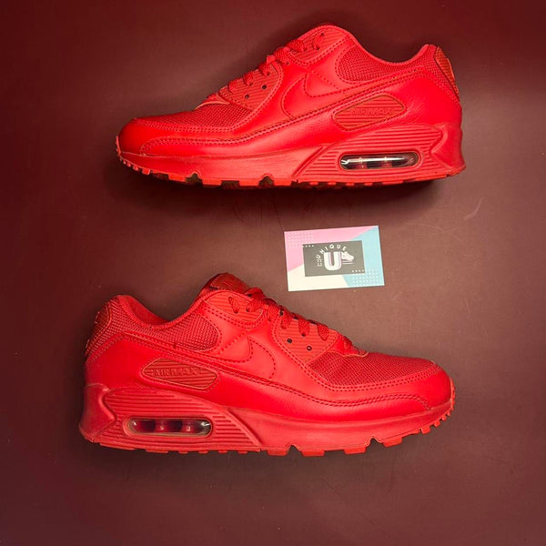 Nike Air Max 90 Triple Red Retro Style
