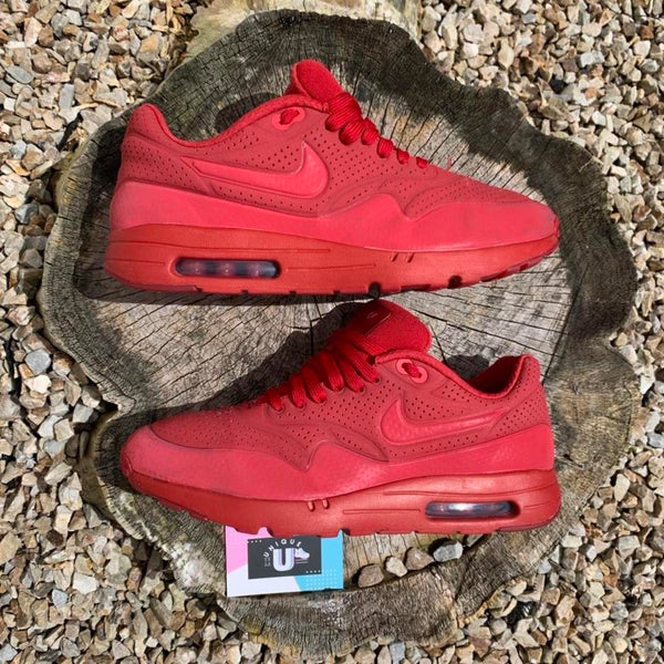 Nike Air Max 1 Ultra Noir Red Reflective Lightweight