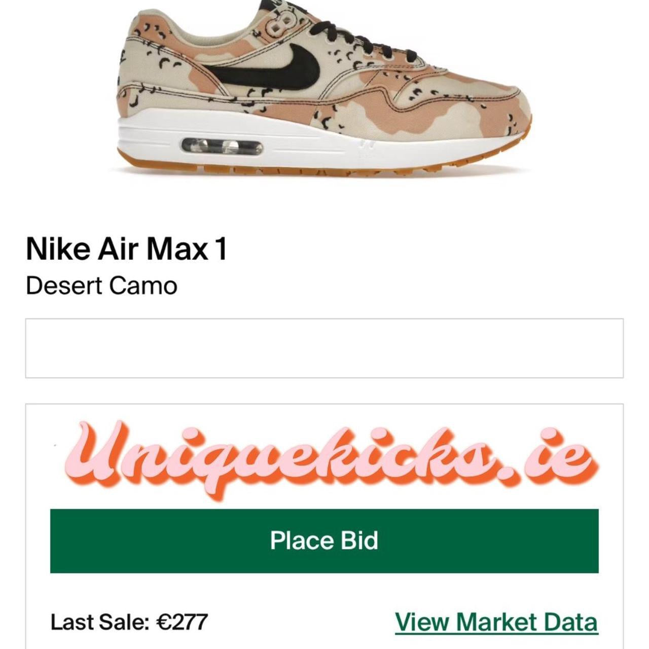 Nike Air Max 1 Desert Camo Premium