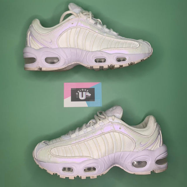 Nike Air Max Tailwind IV 4 Cream Reflective Grape Patent Leather