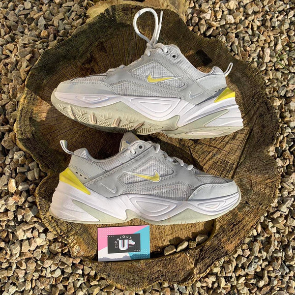 Nike M2K Tekno Premium Grey Yellow White
