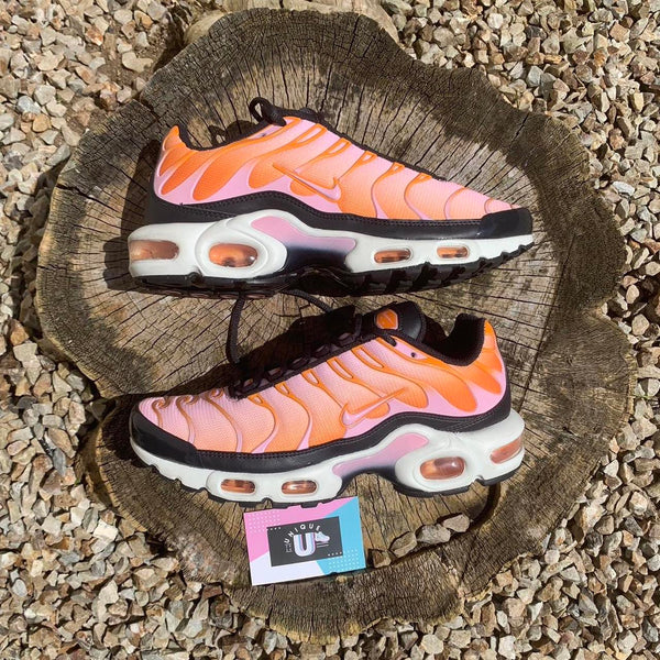 Nike Air Max TN Plus Sherbert Salmon Pink Orange Mesh