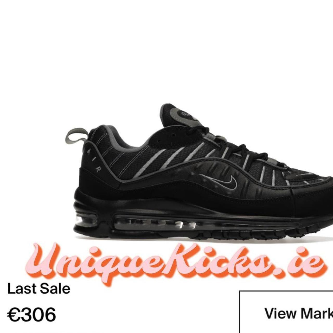 Nike Air Max 98 Oil Black Grey